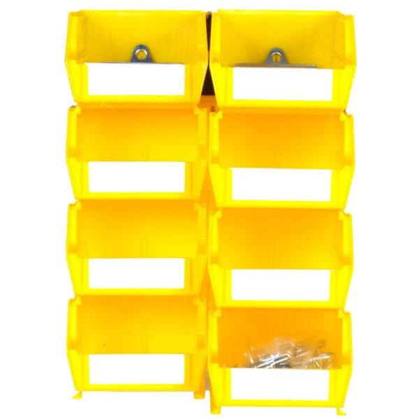Yellow Hanging Bin and BinClips Kits, 30 Cnt
